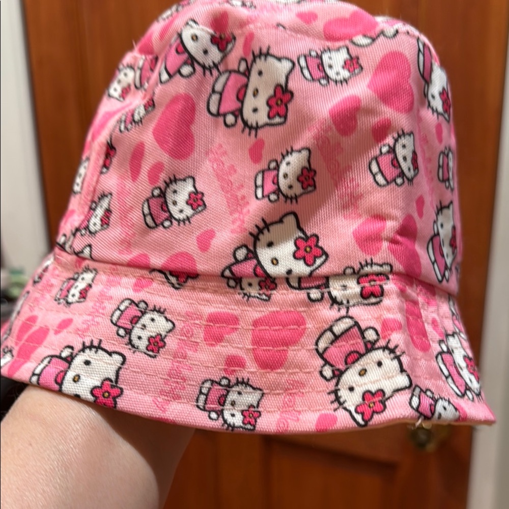 Hello Kitty Pink Bucket Hat